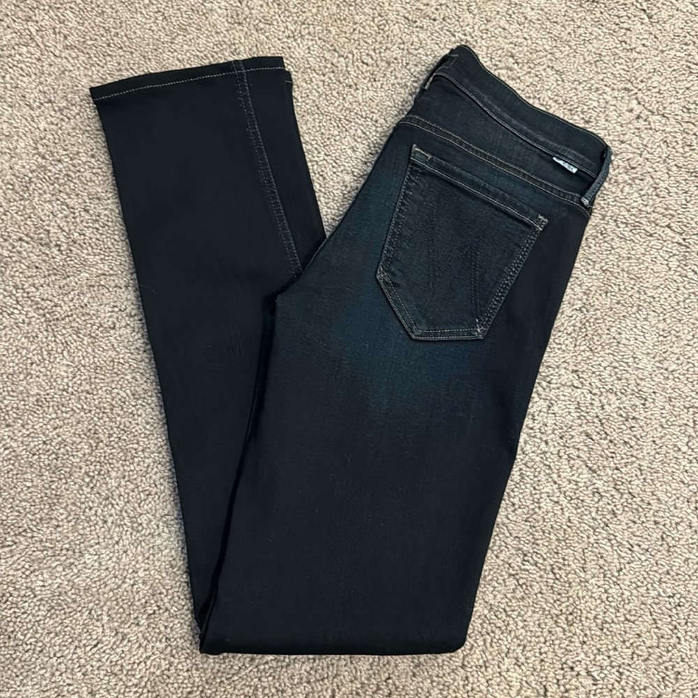 Mother denim 28 the rascal jeans coffee tea or me slim straight